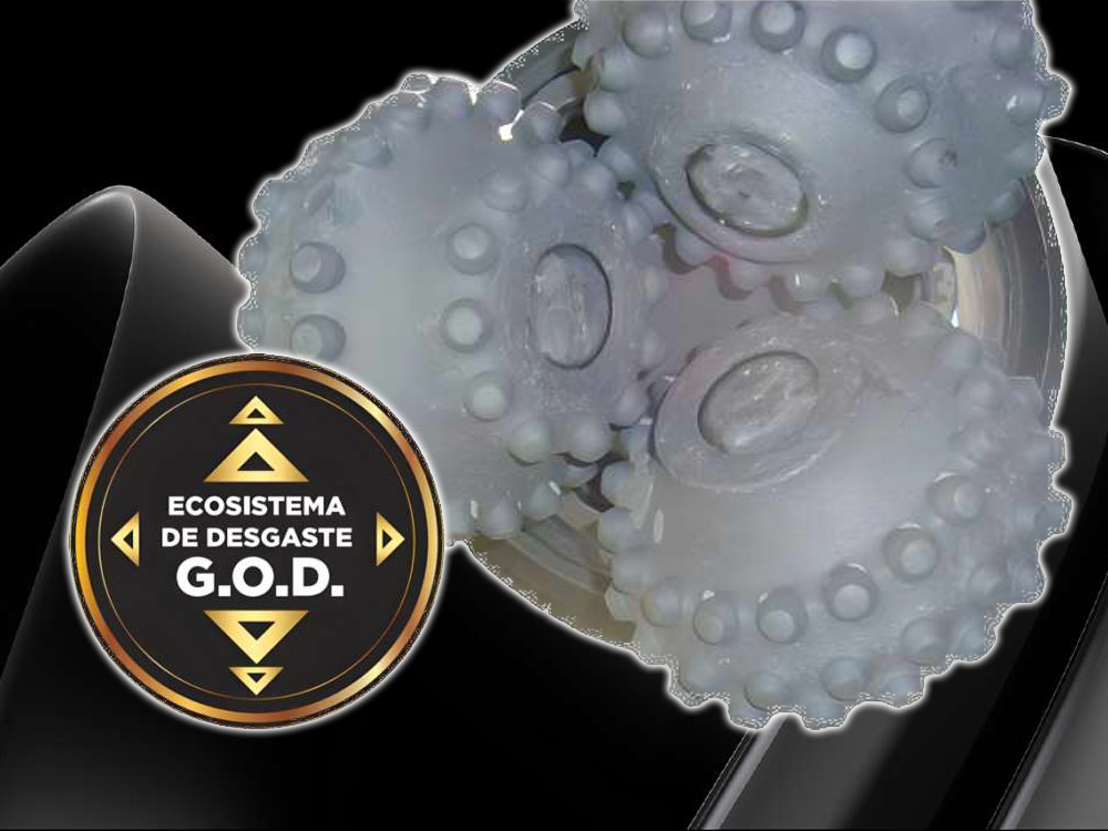 El ECOSISTEMA DE DESGASTE G.O.D. proporciona un lenguaje universal y preciso para evaluar el estado de tus triconos