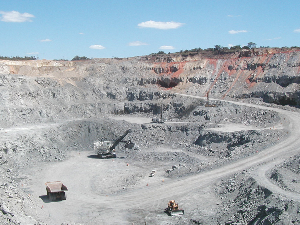 operación minera